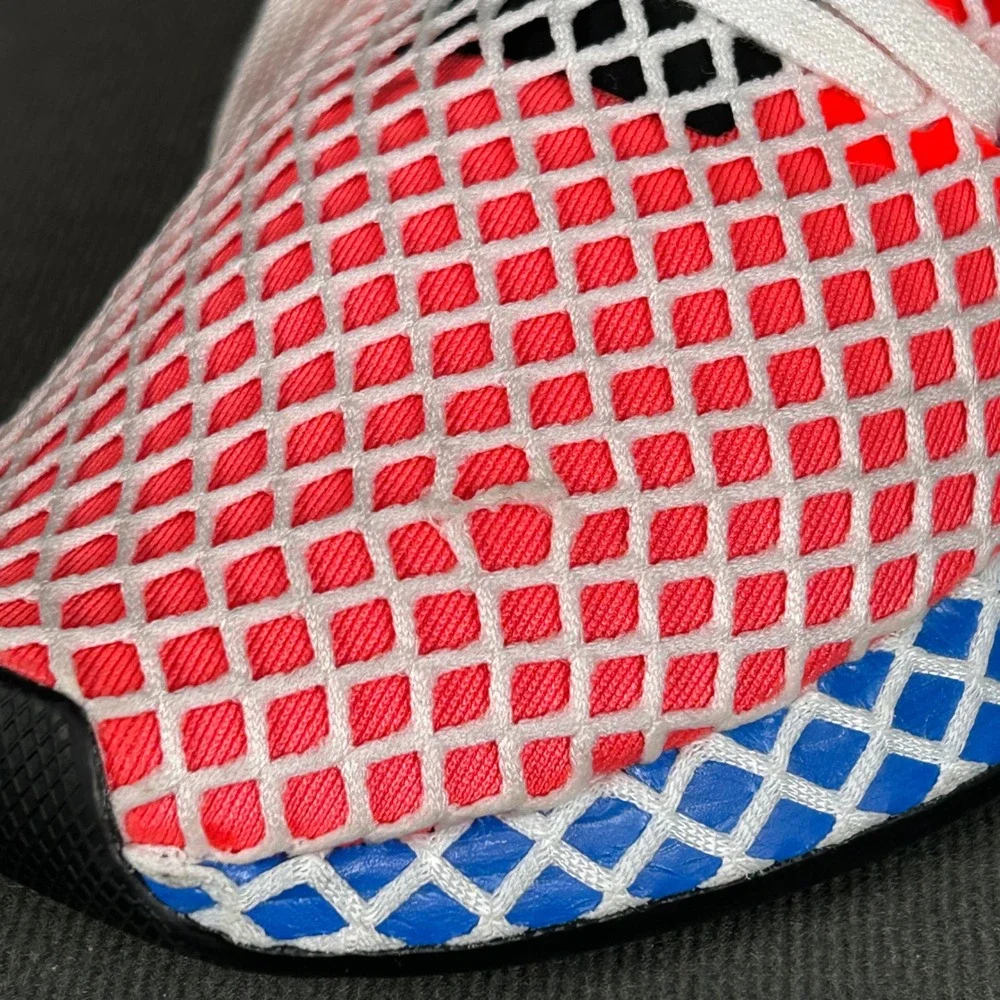 Adidas Deerupt Runner Athletic Youth 4.5 Rare Solar Red DA9610 Womens‎ Size 6